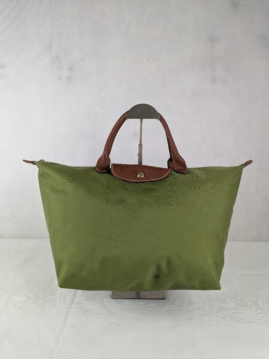 Longchamp Handbags - Longchamp Le Pliage Nylon Tote Bag Green – Used – Authentic – Ships Now